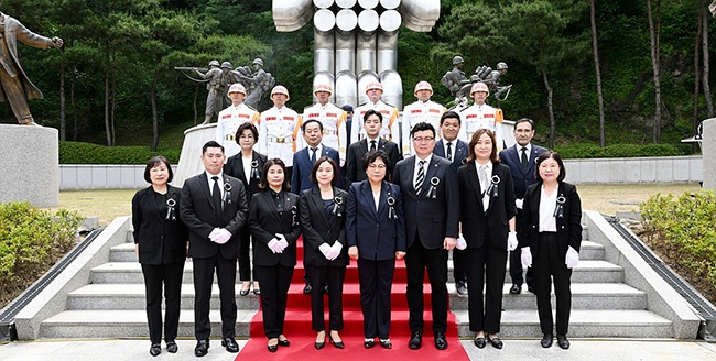 의정부시의회, 제68회 현충일 추념식 참석