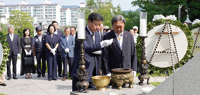 광주시, 제78주년 광복절 경축행사 개최