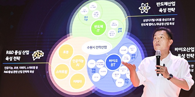 이재준 수원특례시장, “어려움이 있더라도 용기를 내 꿈을 좇아가라”