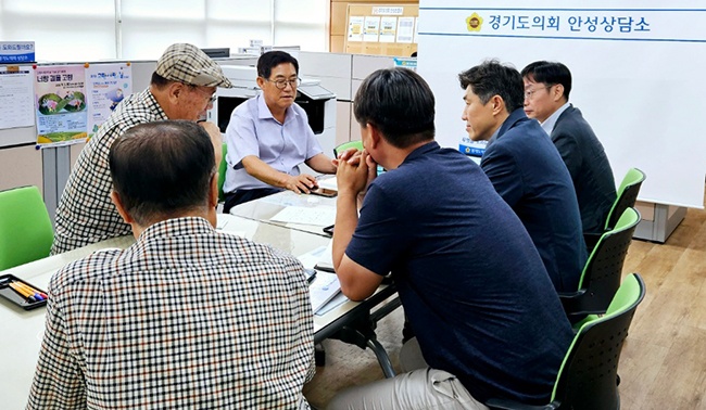 경기도의회 박명수 의원, 안성 일반산업단지 사업 정담회 실시