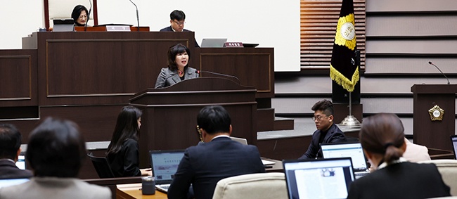 황소제 광주시의원 5분 발언, “모든 시민이 참여하는 시민의 날 행사 개최 필요”