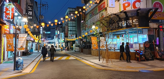 오산 원동 상점가,‘특성화 첫걸음 기반조성’박차