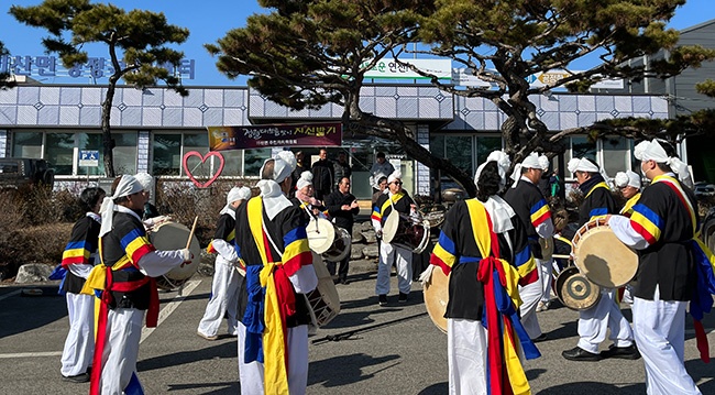 연천군 미산면, 정월대보름맞이 지신(地神)밟기 행사