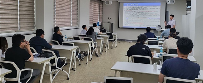 군포산업진흥원, 스마트공방 구축 노하우 교육